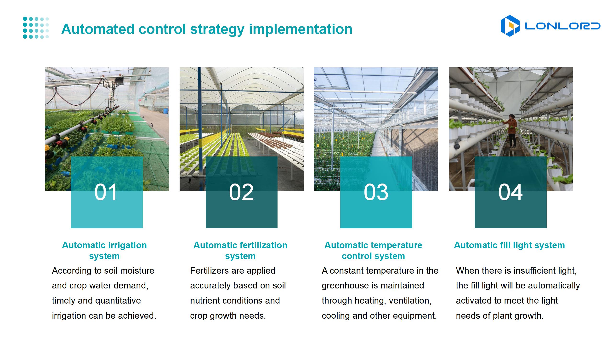 Smart greenhouse-Automated control strategy implementation
